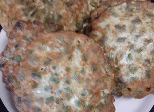 Una foto de Tortitas de ejotes con huevo 😋
