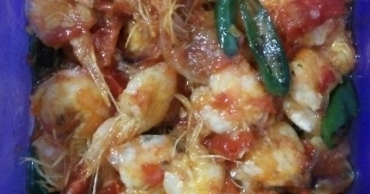 Resep Udang Saus Padang Oleh Sukmawati Stbajia Cookpad