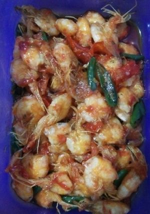 Foto resep Udang saus padang
