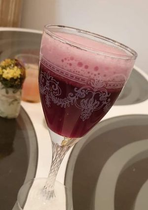 صورة لوصفة عصير العنب طبيعي 🍇🍇
