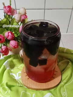 Foto resep 614. Es Janggelan (Cincau Hitam)