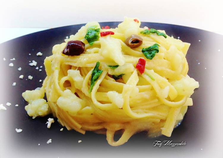 How to Prepare Veloce Linguine Rigate con cavolfiere e zafferano