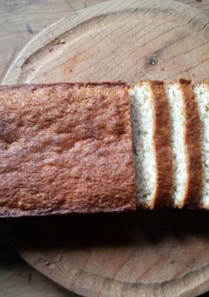 Una foto de Budín de banana