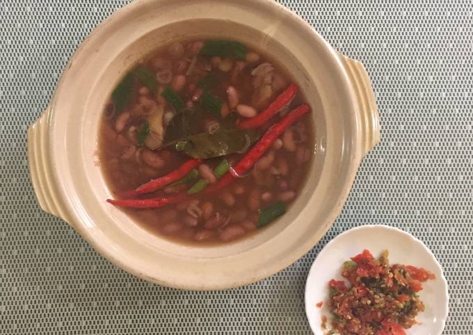 Sayur asem kacang merah