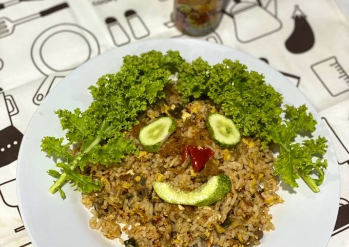 Nasi Goreng Tempe Lombok Ijo Bon Cabe