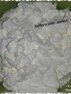 Foto resep Buttercream lembut gak seret