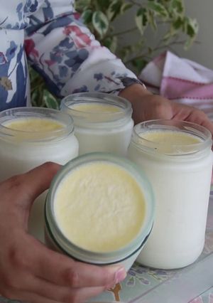 صورة لوصفة ترويب اللبن