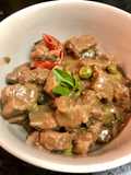 Curry verde de alcatra