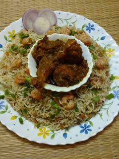 প্রন ফ্রাইড রাইস (prawn fried rice recipe in bengali) রেসিপির প্রধান ছবি