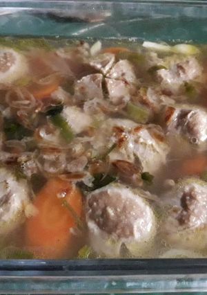 Foto resep Sup Wortel Bakso