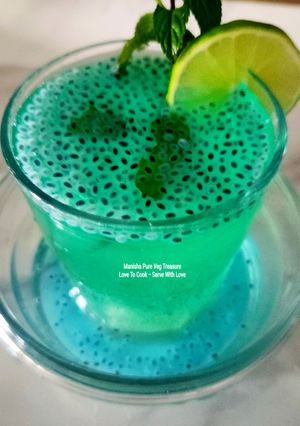 A picture of Gatorade Cool Blue Fuljar Fountain Soda - 2 minutes.