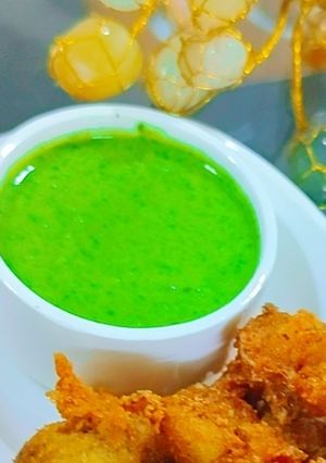 A picture of Vrat wali dhaniya ki chutney.