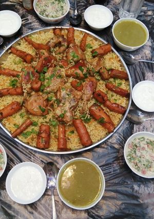 صورة لوصفة فطوري اليوم بخاري بالدجاج