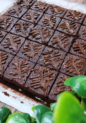 Foto resep Kladdkaka (Kue Coklat Swedia)