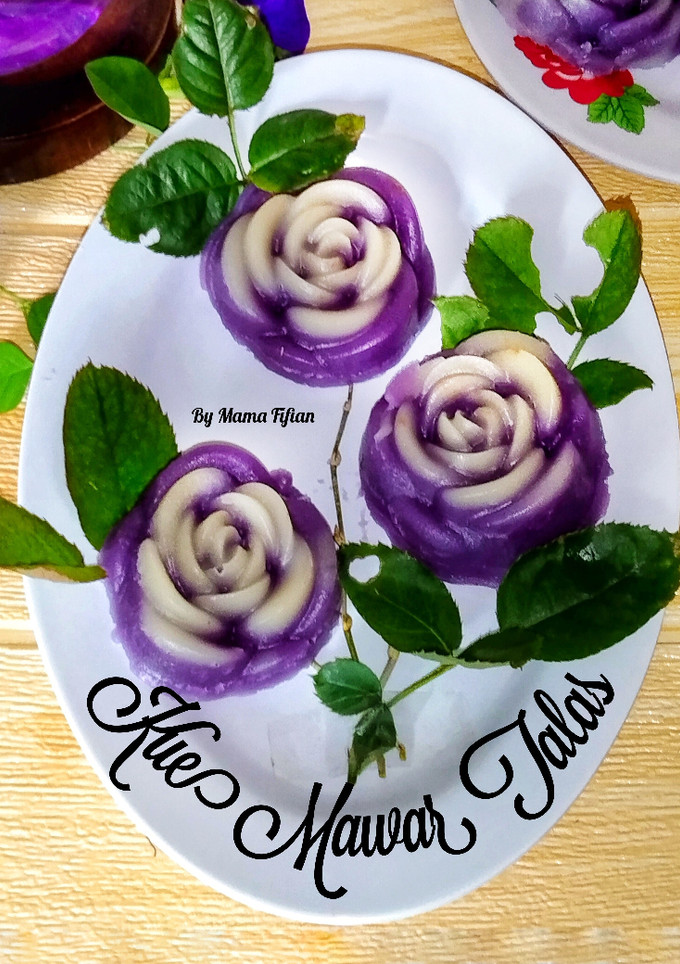 Foto resep Kue Mawar Talas