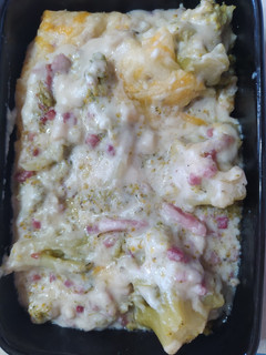 Una foto de Brócoli gratinado