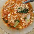 Mie kare kuah pedas