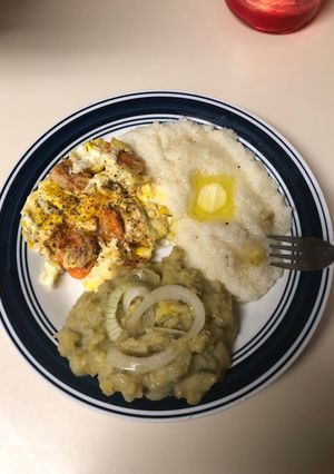 A picture of Seafood Breakfast.