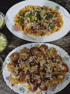দই ফুসকা ও পাপড়ি চাট রেসিপির প্রধান ছবি