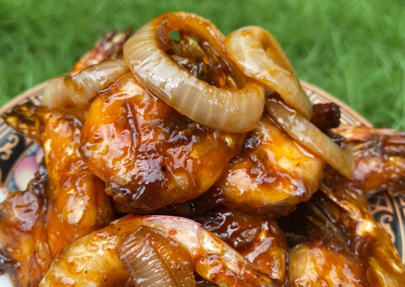 Udang asam manis