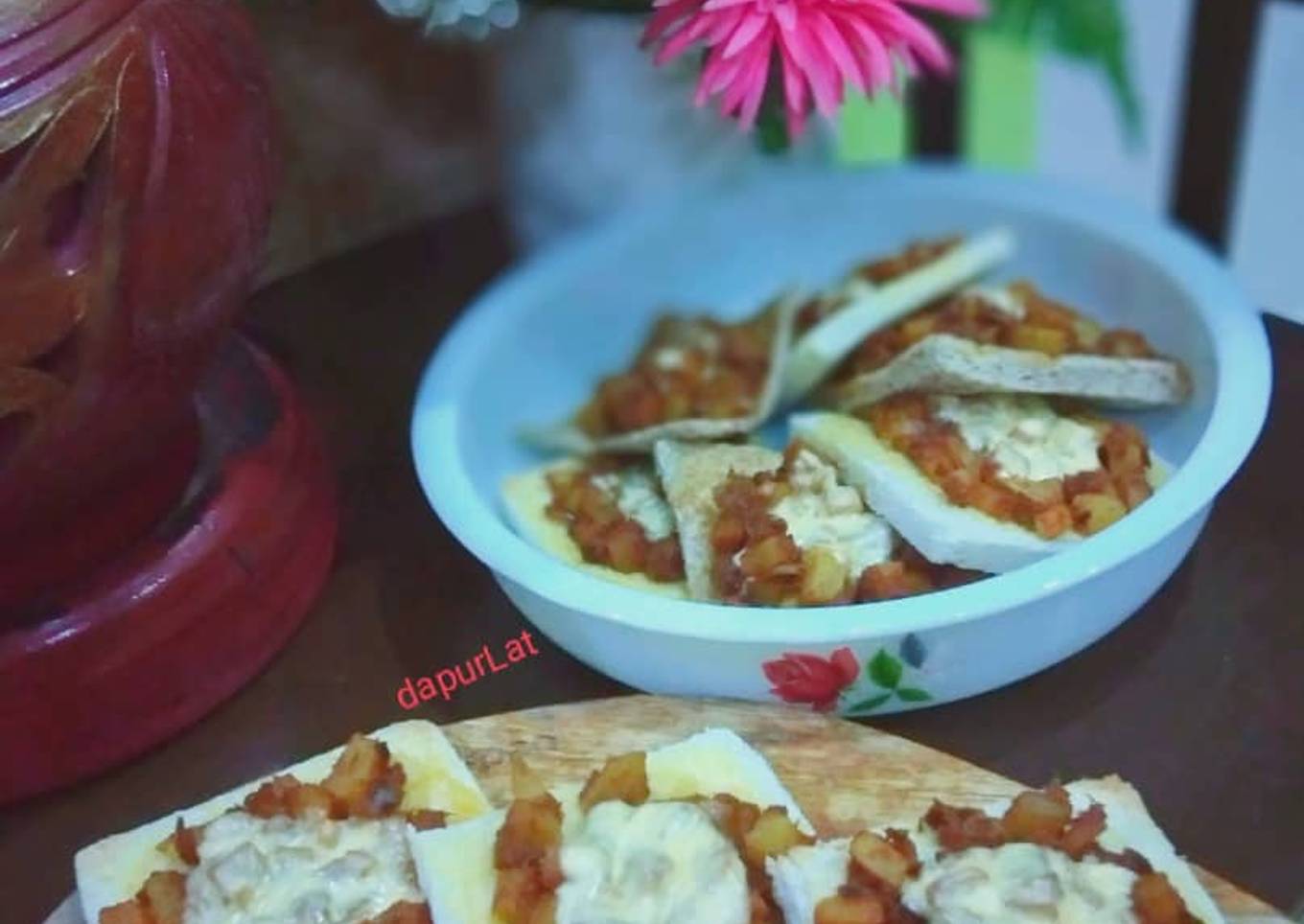 Roti Pizza Kentang (Raya Marathon - #Kentang)