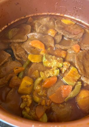 صورة لوصفة مطازيز في القدر الكهربائي 🤤😍🇸🇦