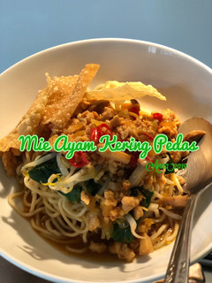 Foto resep Mie Ayam Kering Pedas