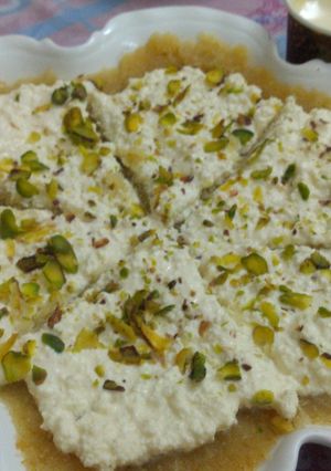 صورة لوصفة كنافة مدلوقة شامية