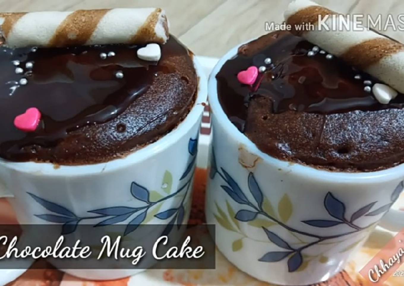 2 Minutes Microwave Mug Cake Recipe