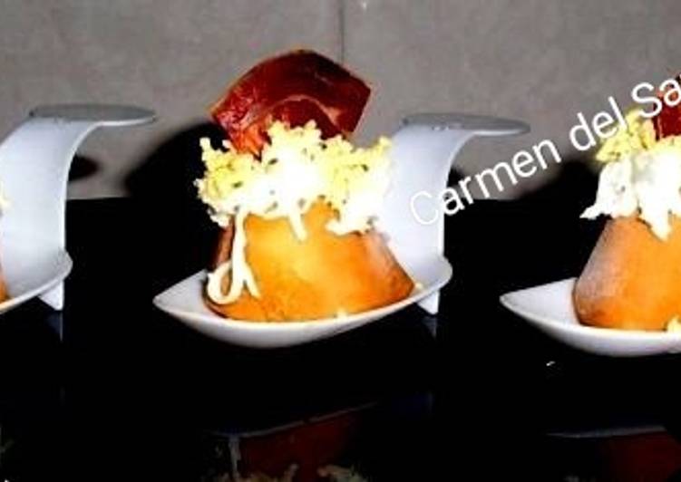 Bombones Salmorejo