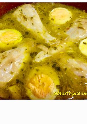 Foto principal de Cazuela de tronquitos de merluza en salsa verde