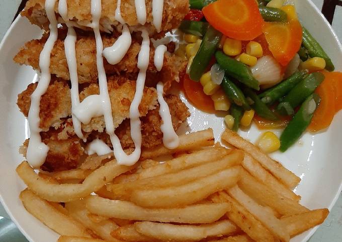 Resep Chicken Katsu Sahur Simpel Anti Gagal