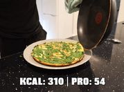 A picture of egg white omelet