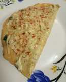 Omelette Doble Queso con Espinaca