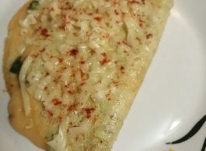 Una foto de Omelette Doble Queso con Espinaca