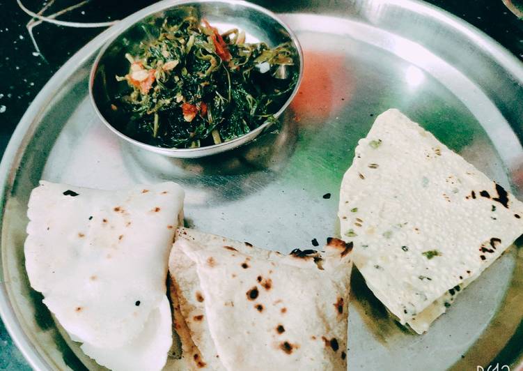 Recipe of Homemade Bhaji (Karmatta Bhaji)