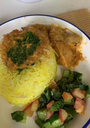 صورة لوصفة دجاج مسالا 🤤🥘