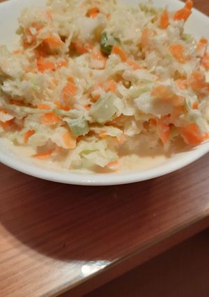 A picture of Coleslaw Salad 🇺🇲🇺🇲.