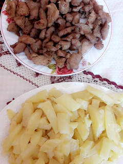 صورة لوصفة بطاطا مقلية وسكالوب