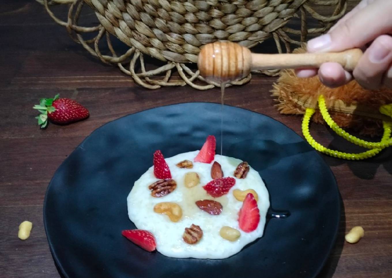 Rice Kheer (Puding Beras India)