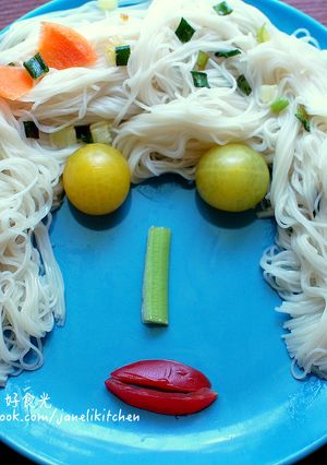 5分鐘完成蔥油拌麵線 的食譜成品照片