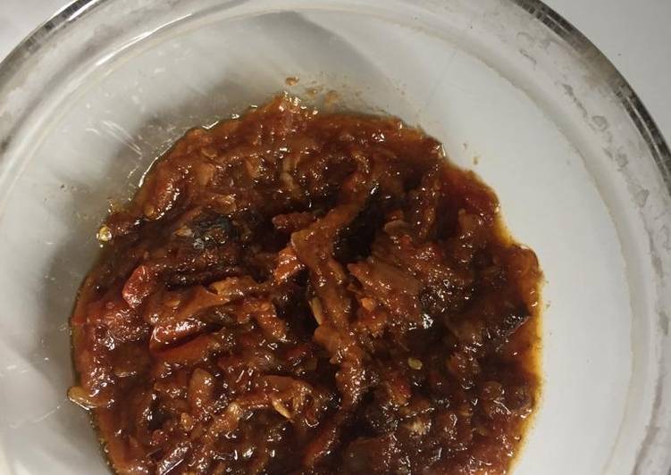 Resep Sambal ikan asin yang simpel