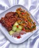 African salad (Abacha)