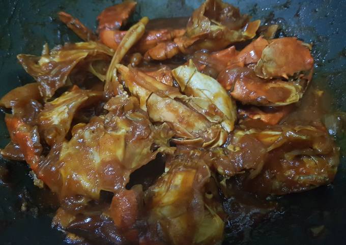 Kepiting Saus Tiram Pedas