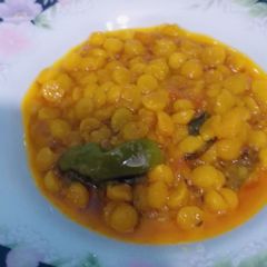 A picture of Fried daal chana.