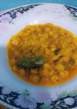 A picture of Fried daal chana.