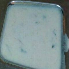 A picture of Simple raita.