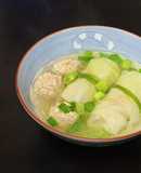 Canh bắp cải cuộn thịt