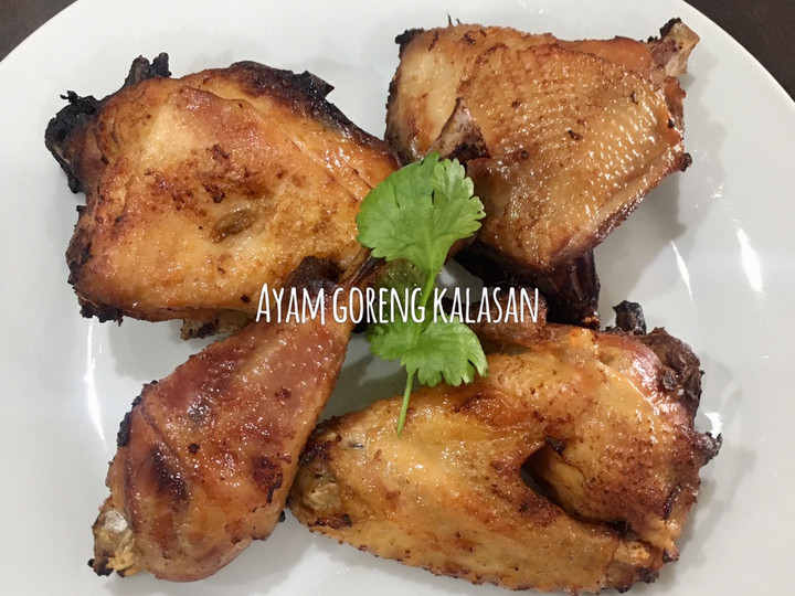 Standar Resep memasak Ayam goreng kalasan  lezat