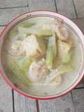 Lodeh Labu Siam dan Udang